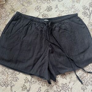 Zara Wrinkle Effect Shorts